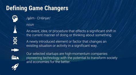 GAME CHANGER Definition & Meaning .